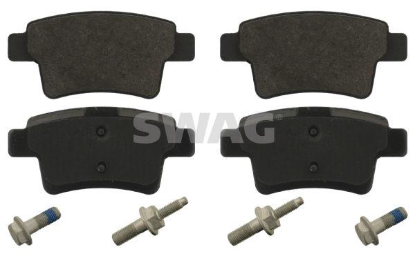 set placute frana,frana disc 64 91 6793 SWAG